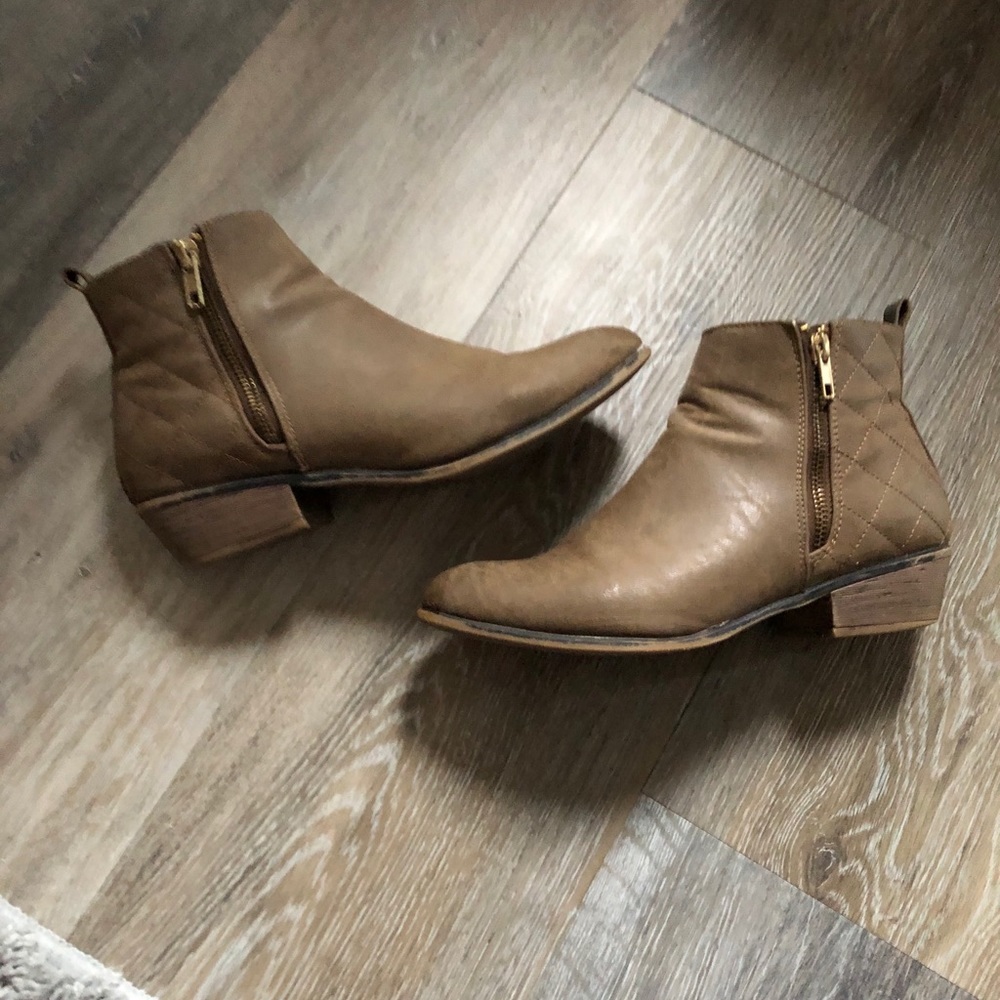 Taupe Booties
